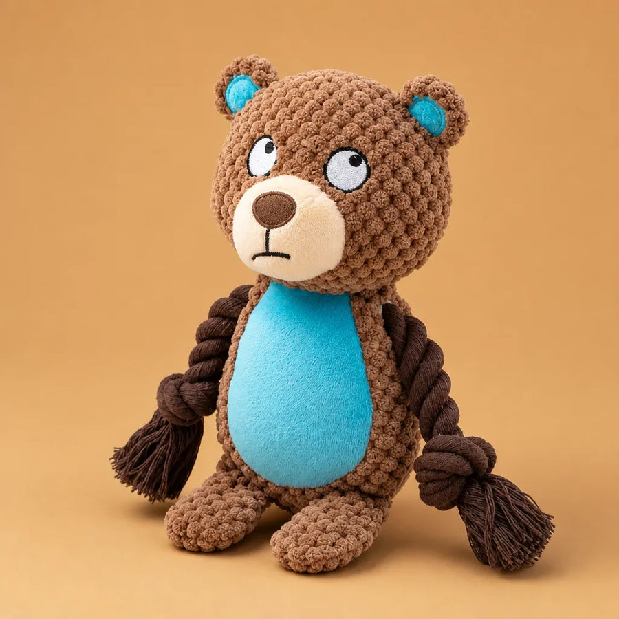 Peluche pour chien anti stress sonore - 12 modèles résistants