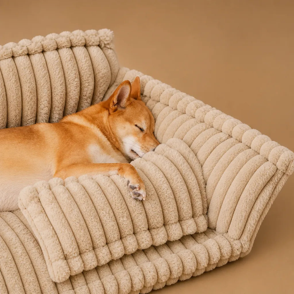 Canapé Lit pour Chien Moelleux - 4 Tailles Dispo