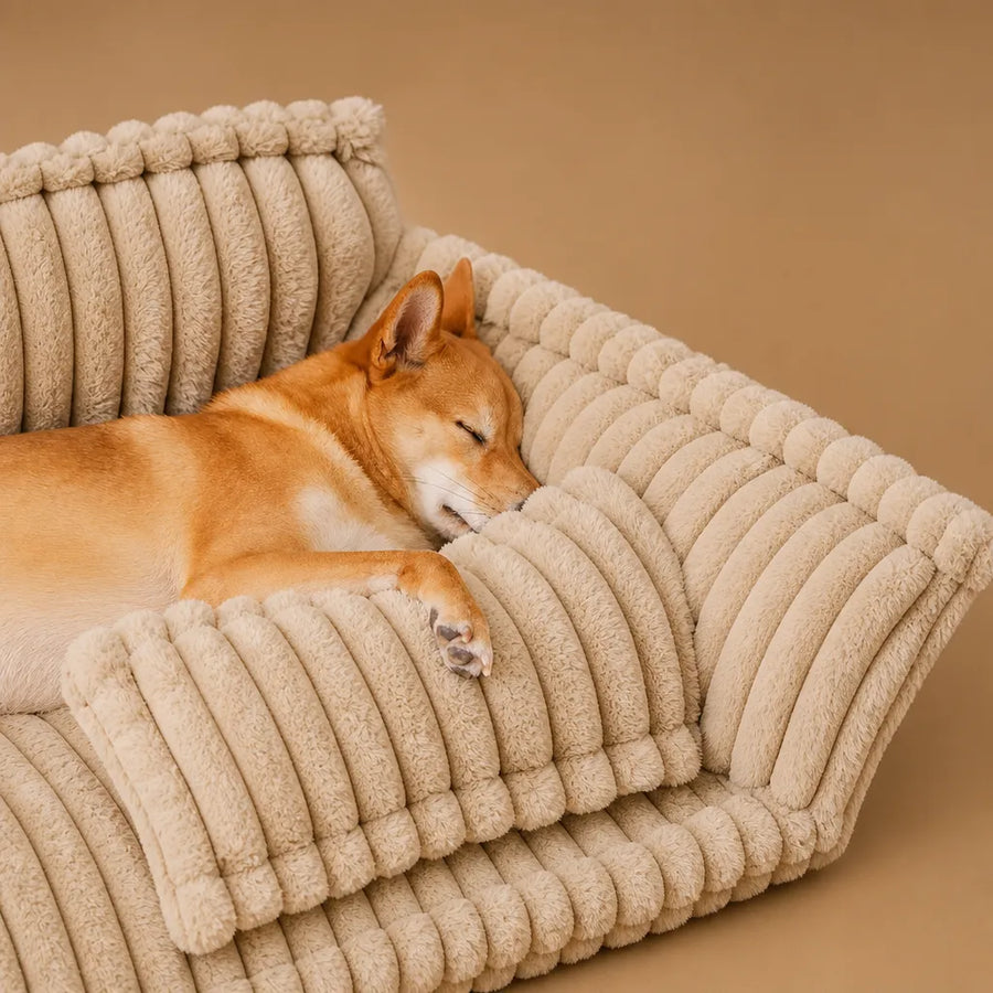 Canapé Lit pour Chien Moelleux - 4 Tailles Dispo
