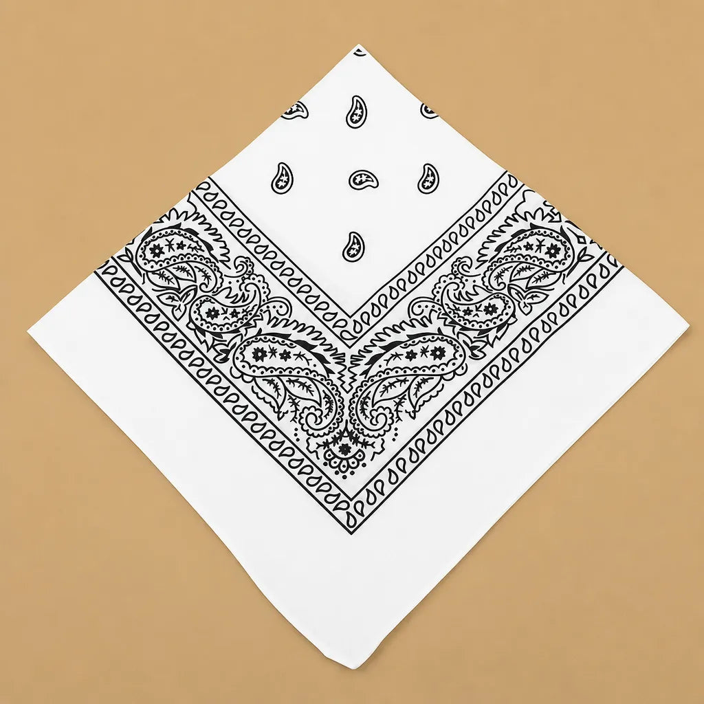 Bandana chien original paisley - 14 coloris 55 cm