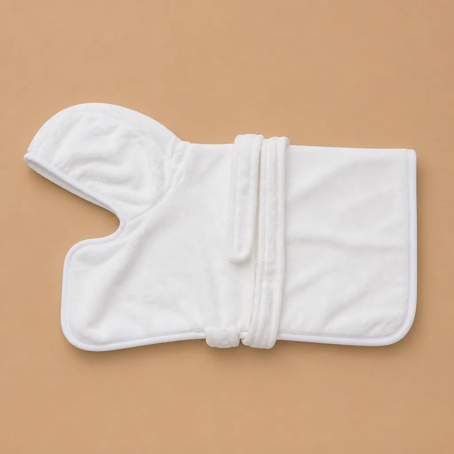 Peignoir de bain chien - polyester doux capuche 3 tailles