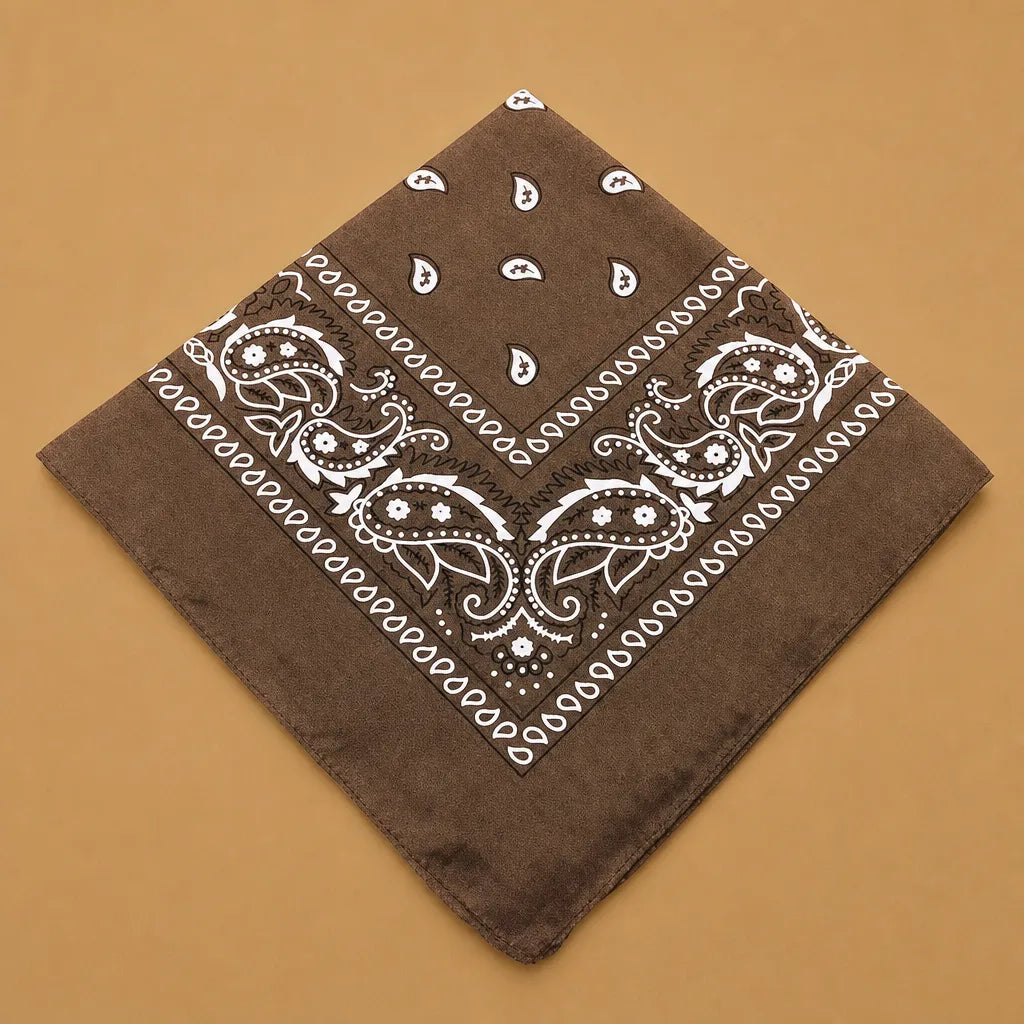 Bandana chien original paisley - 14 coloris 55 cm