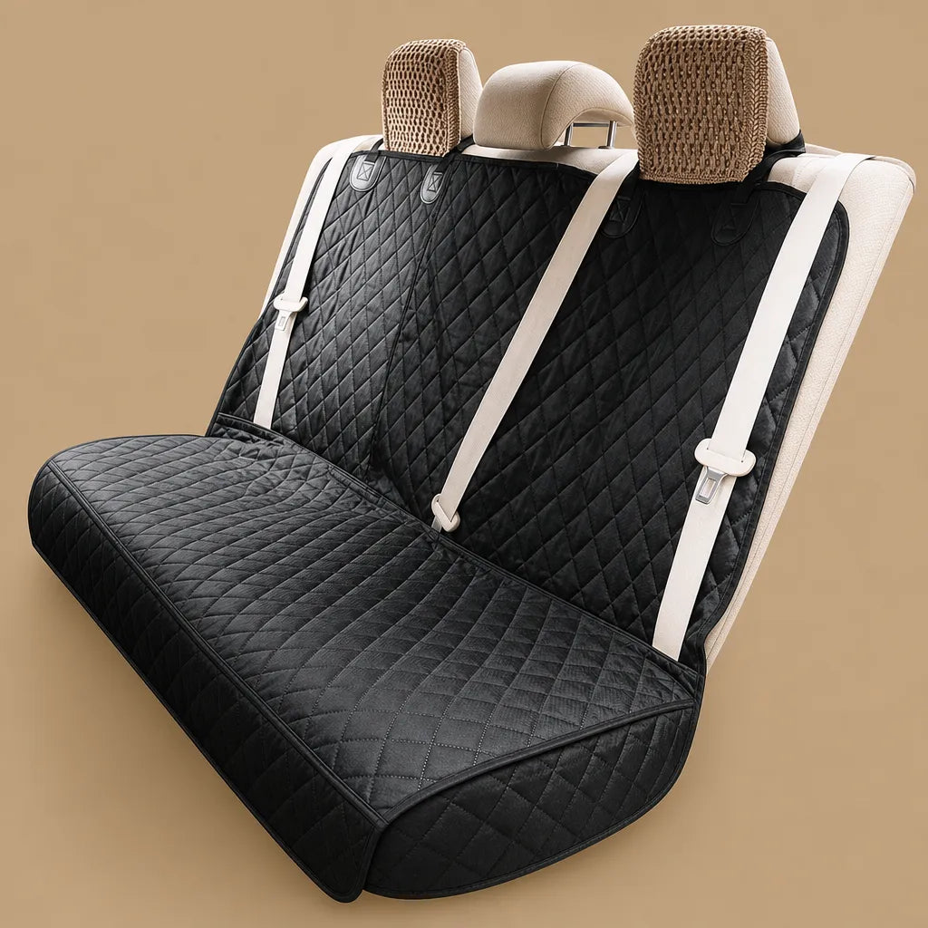 Housse voiture pour chien - Protection banquette matelassée