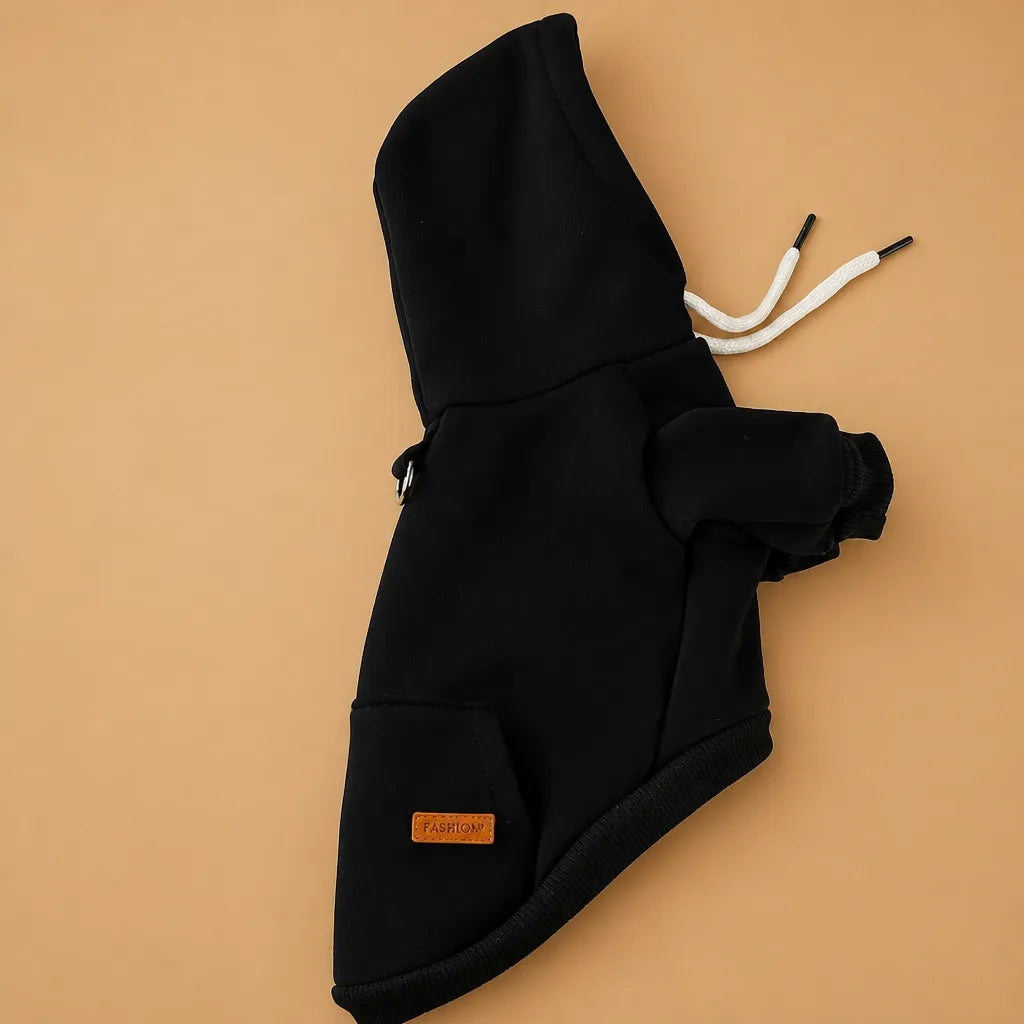 Pull pour petit chien à capuche - Chaud, doux et stylé