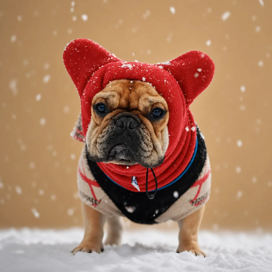 Cache Oreille pour Chien - Polaire Chaud et Doux