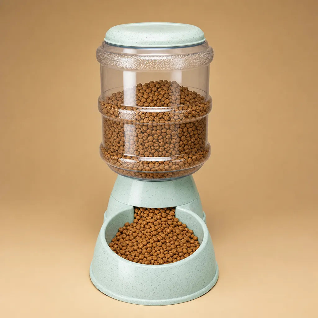 Distributeur croquette et eau chien automatique - 3,8 L