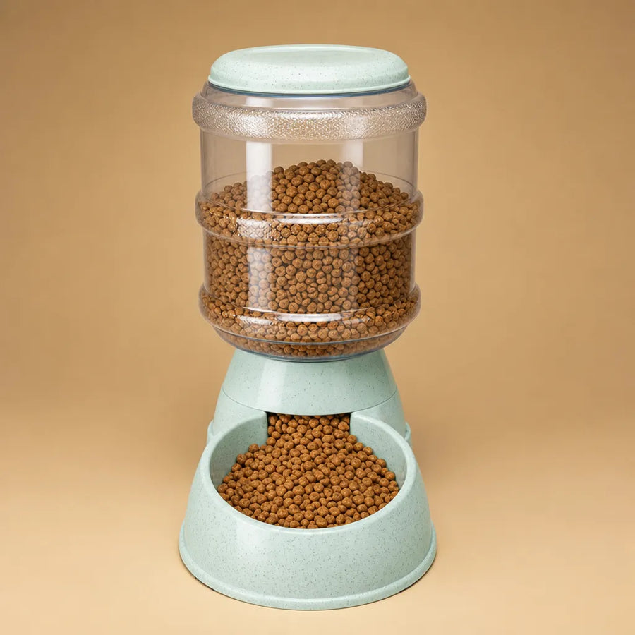 Distributeur croquette et eau chien automatique - 3,8 L
