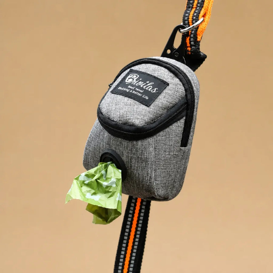 Sac pour friandises chien 2 en 1 - Distributeur sacs inclus