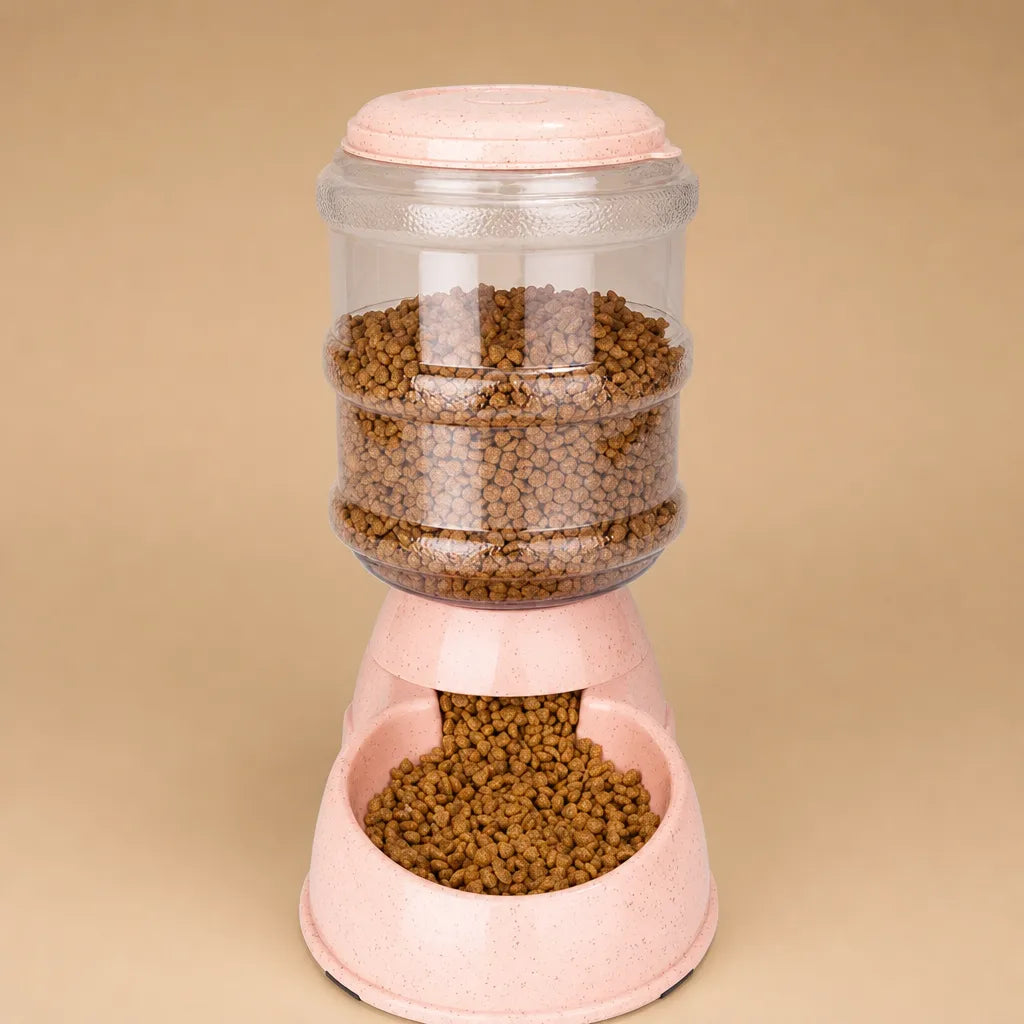 Distributeur croquette et eau chien automatique - 3,8 L