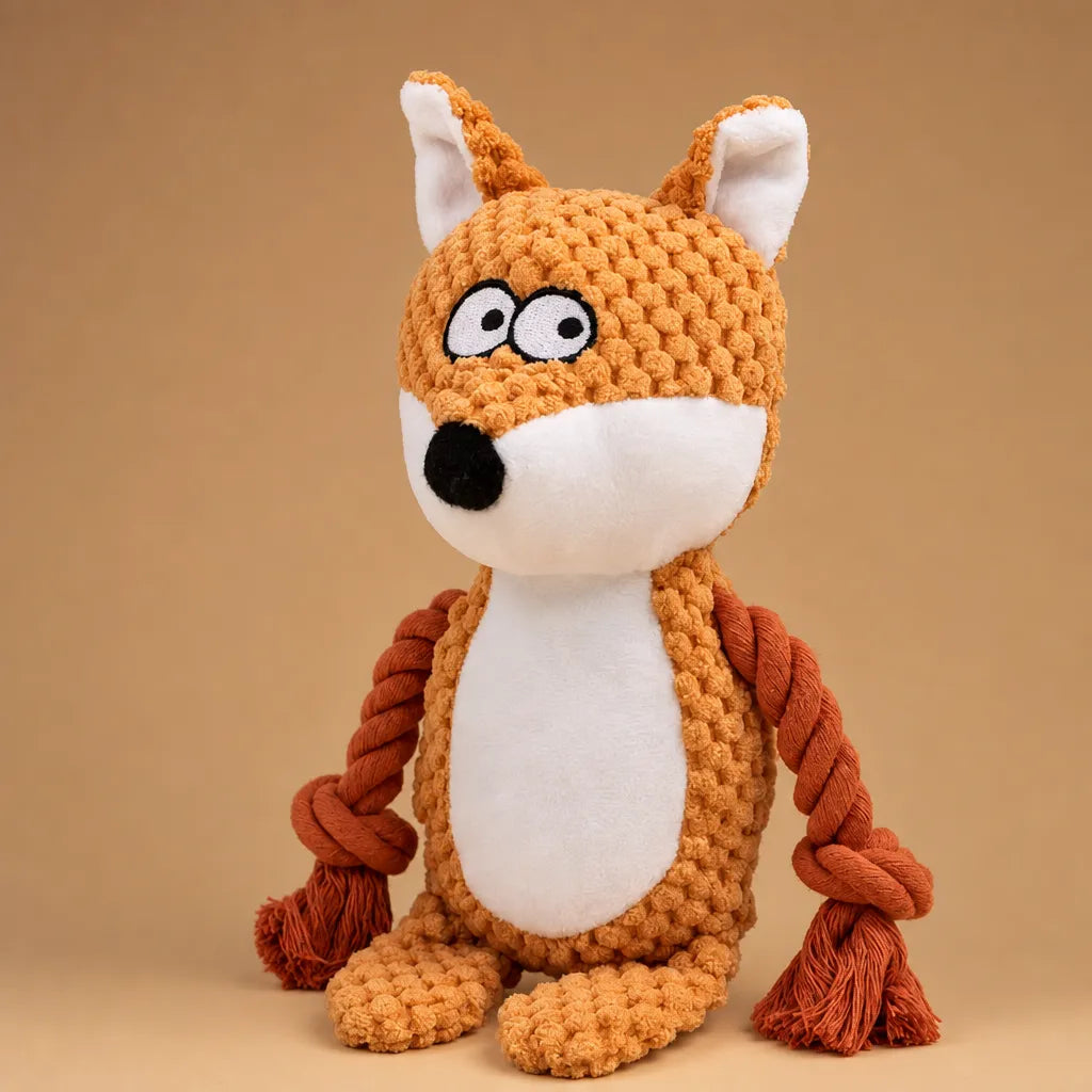 Peluche pour chien anti stress sonore - 12 modèles résistants