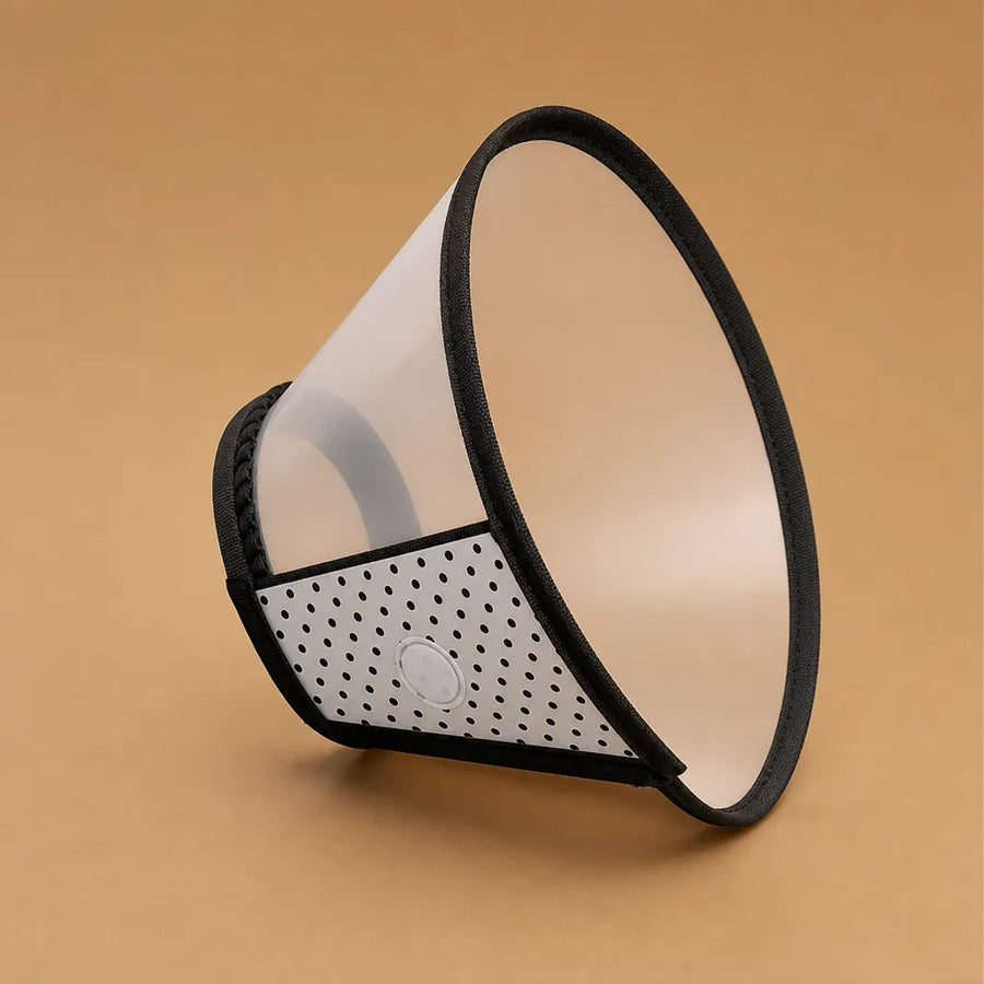 Collerette plastique chien transparente - 9 tailles