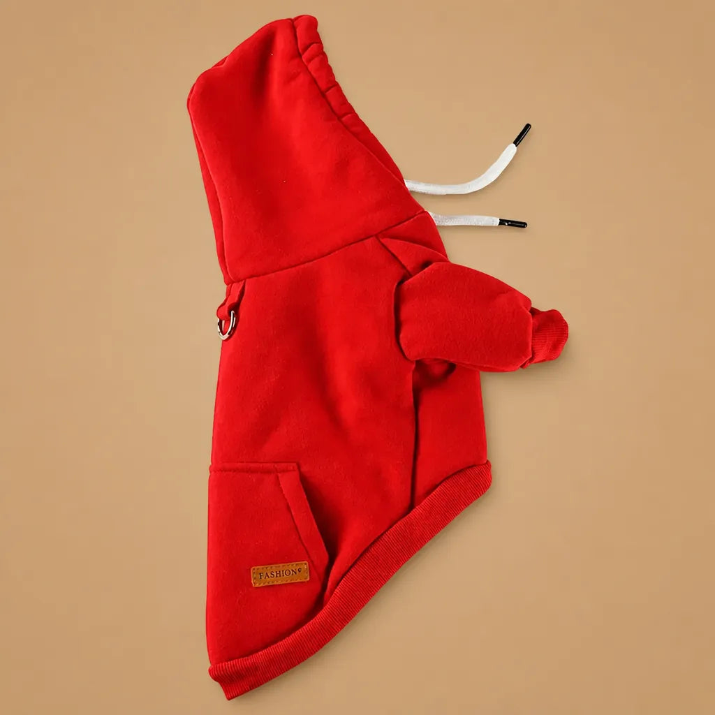 Pull pour petit chien à capuche - Chaud, doux et stylé