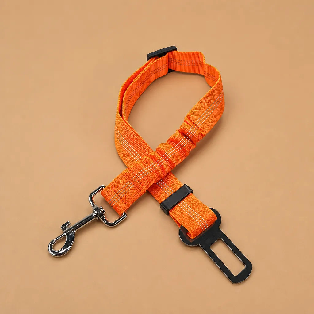 Ceinture de sécurité chien - Nylon réfléchissant réglable