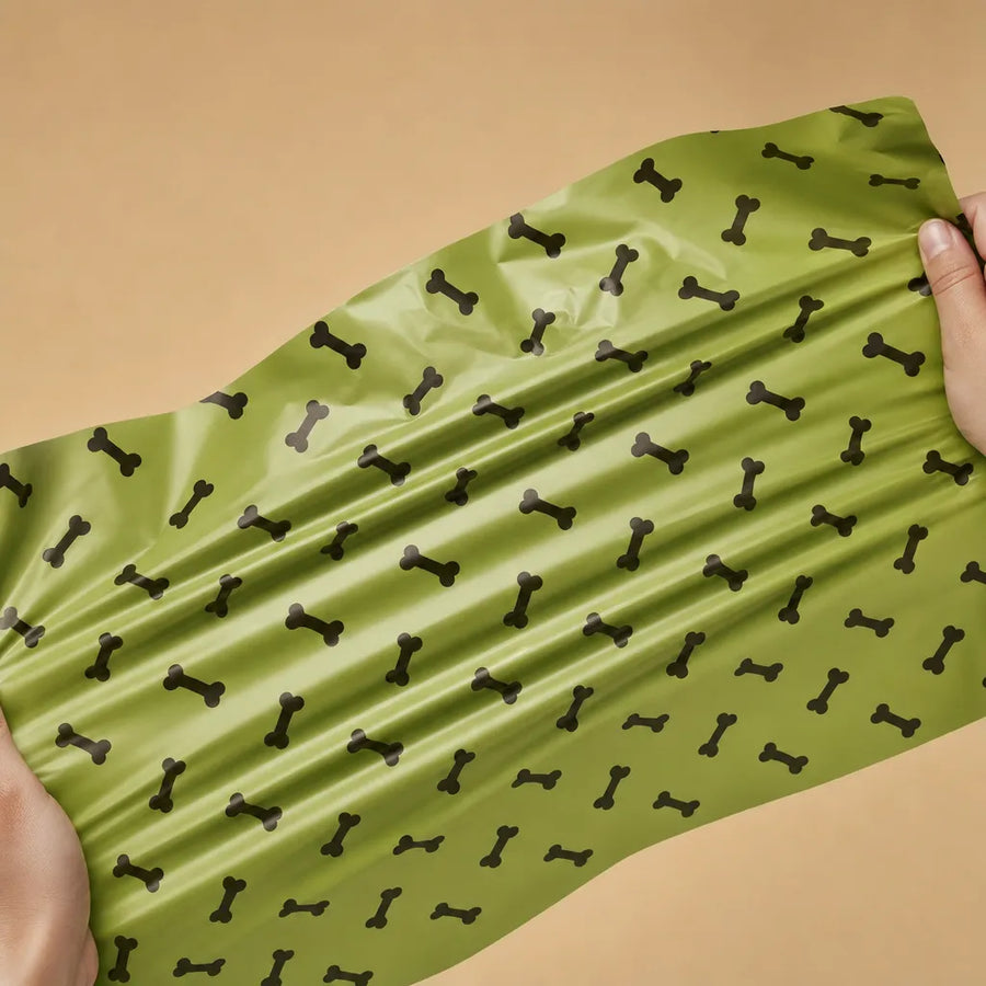Sac à crottes chien grand format - Rouleaux écologiques