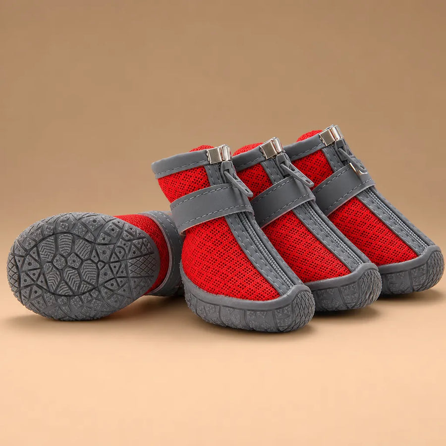 Chaussure antidérapante chien - Bottes respirantes