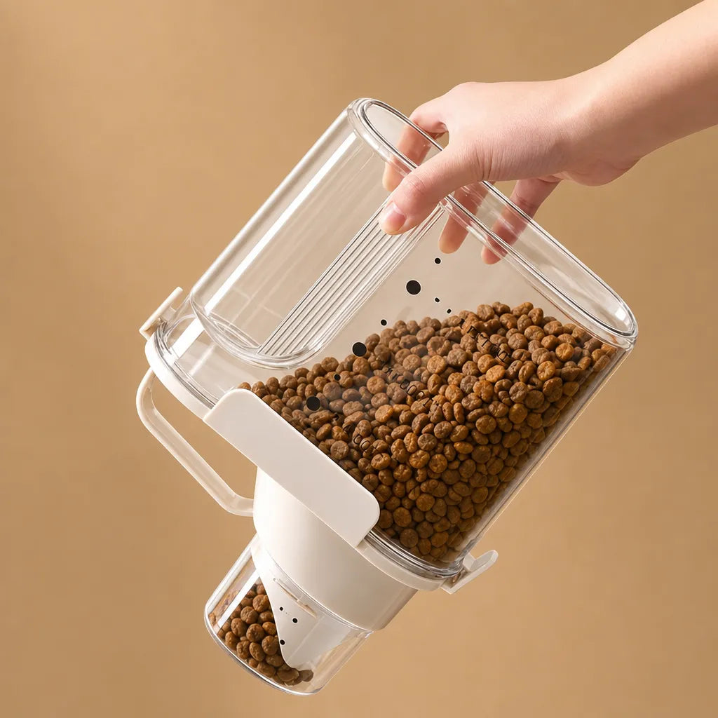 Boite croquette pour chien hermétique avec doseur - 3 tailles