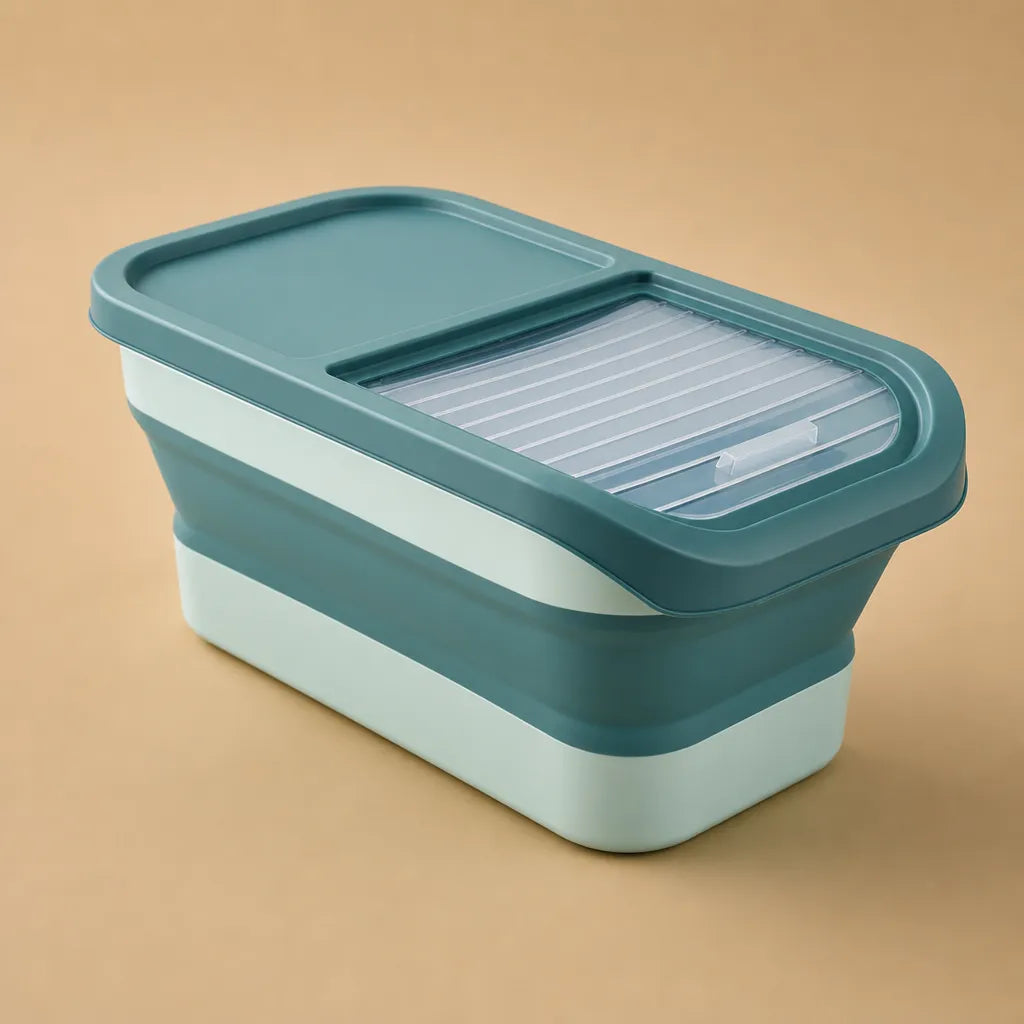 Caisse croquette chien pliable hermétique - 6 kg et 15 kg