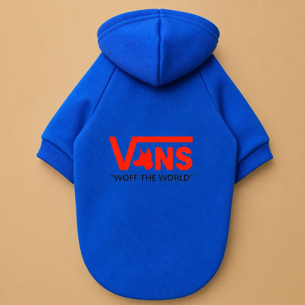 Sweat a capuche pour chien - Polaire douce & Logo graphique