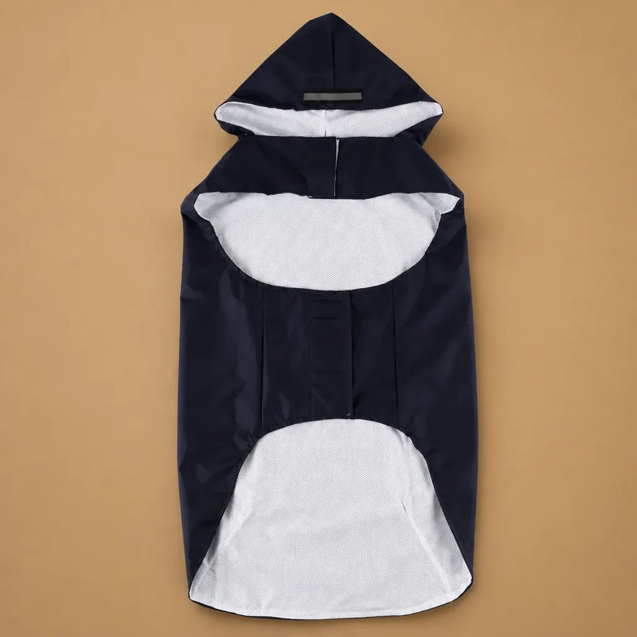 Veste imperméable chien - capuche réfléchissante 9 tailles