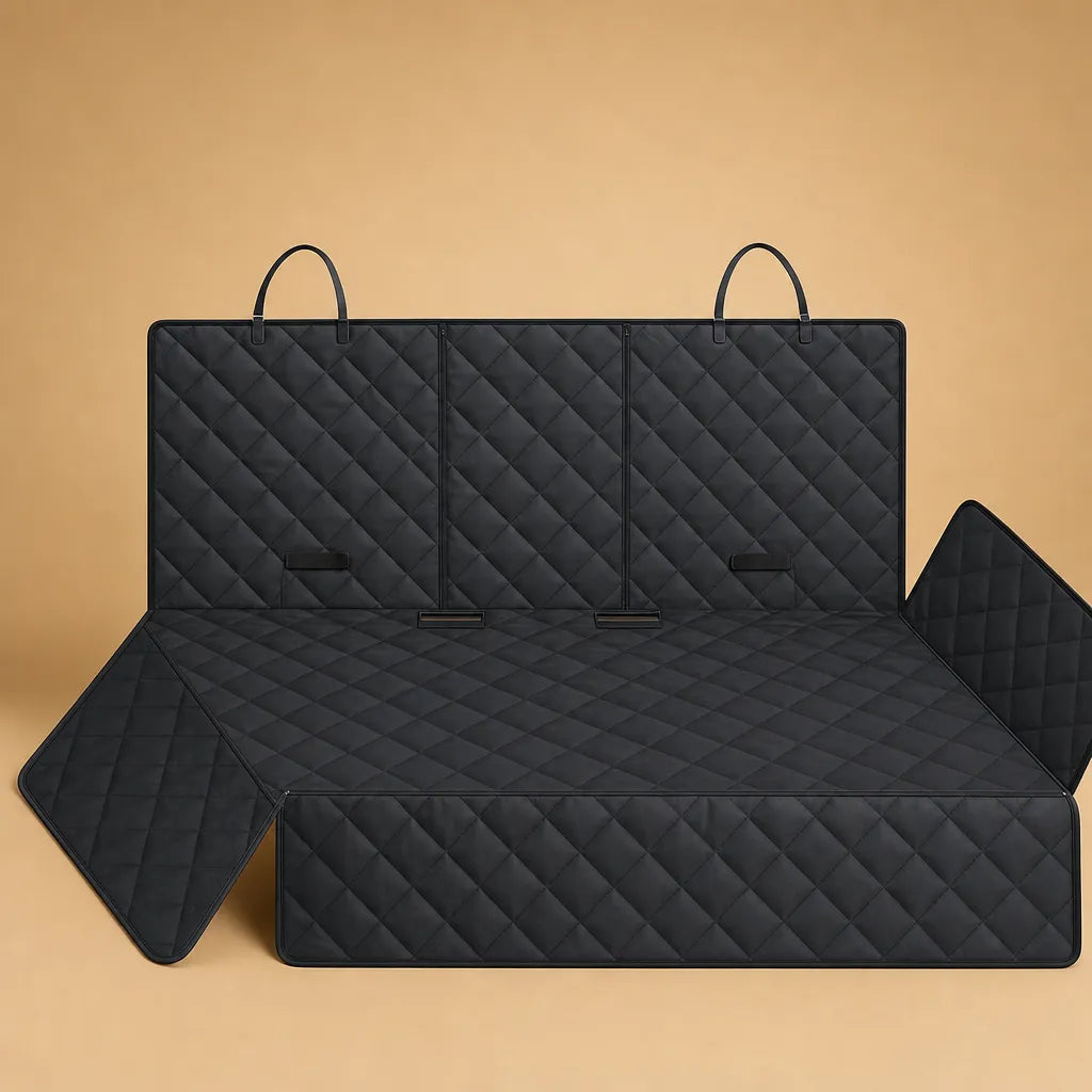 Housse voiture pour chien - Protection banquette matelassée