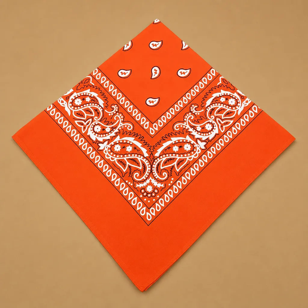Bandana chien original paisley - 14 coloris 55 cm