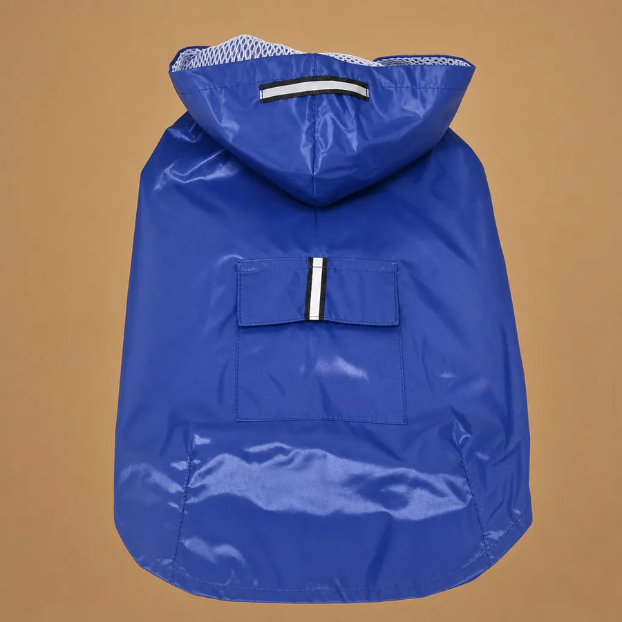 Veste imperméable chien - capuche réfléchissante 9 tailles
