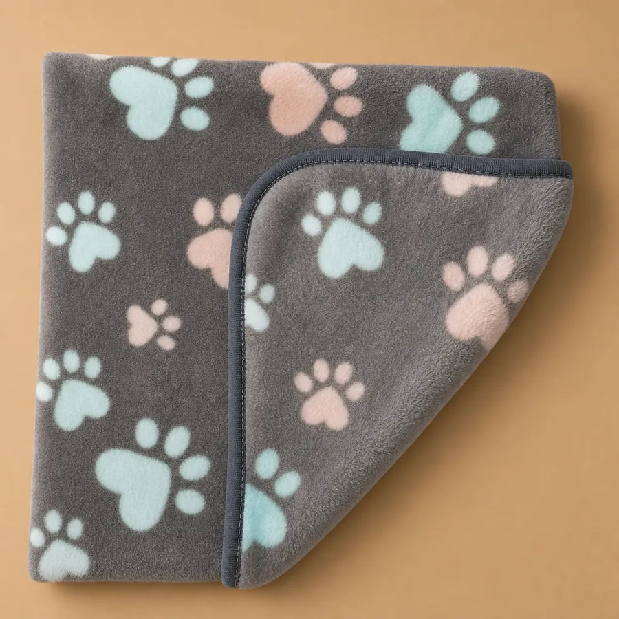 Plaid canapé chien double face - Doux, chaud et lavable