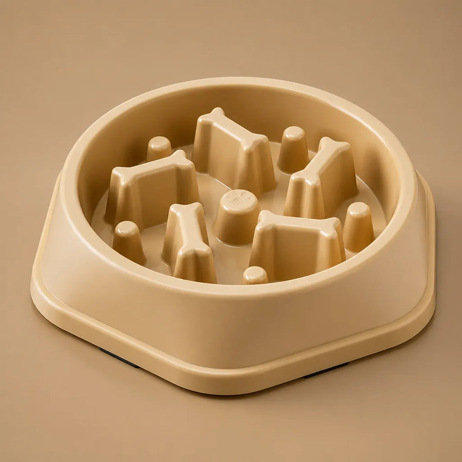 Gamelle chien anti glouton - Bol labyrinthe PP alimentaire