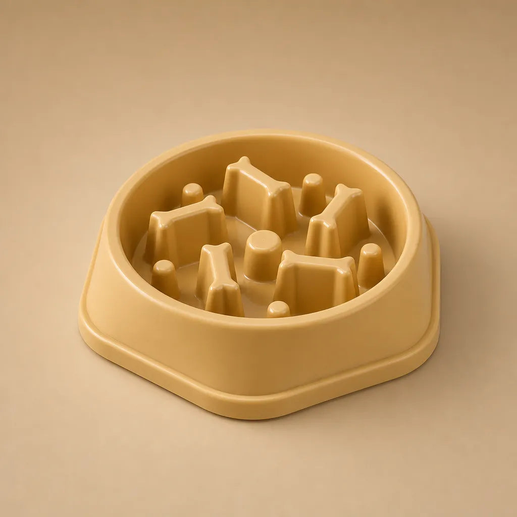 Gamelle chien anti glouton - Bol labyrinthe PP alimentaire