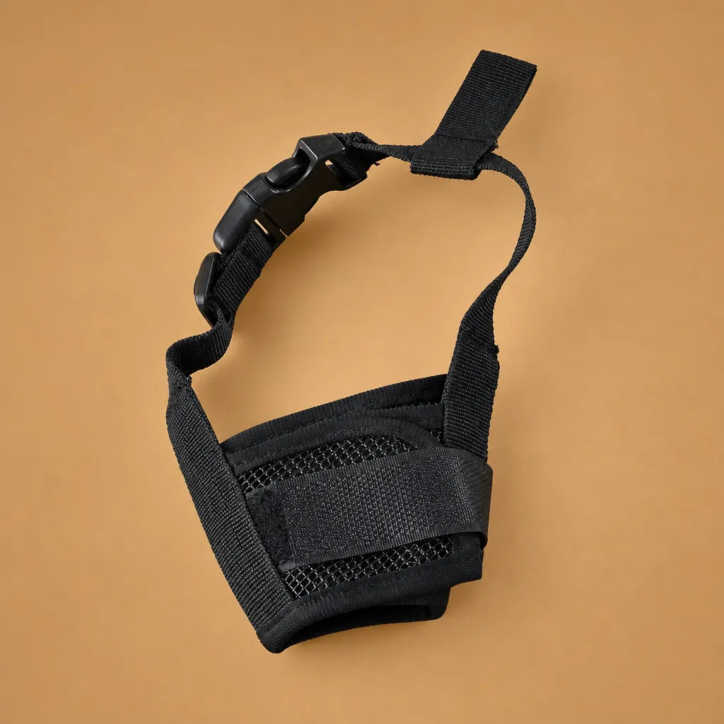 Muselière pour petit chien - Mesh respirant réglable S à XXL