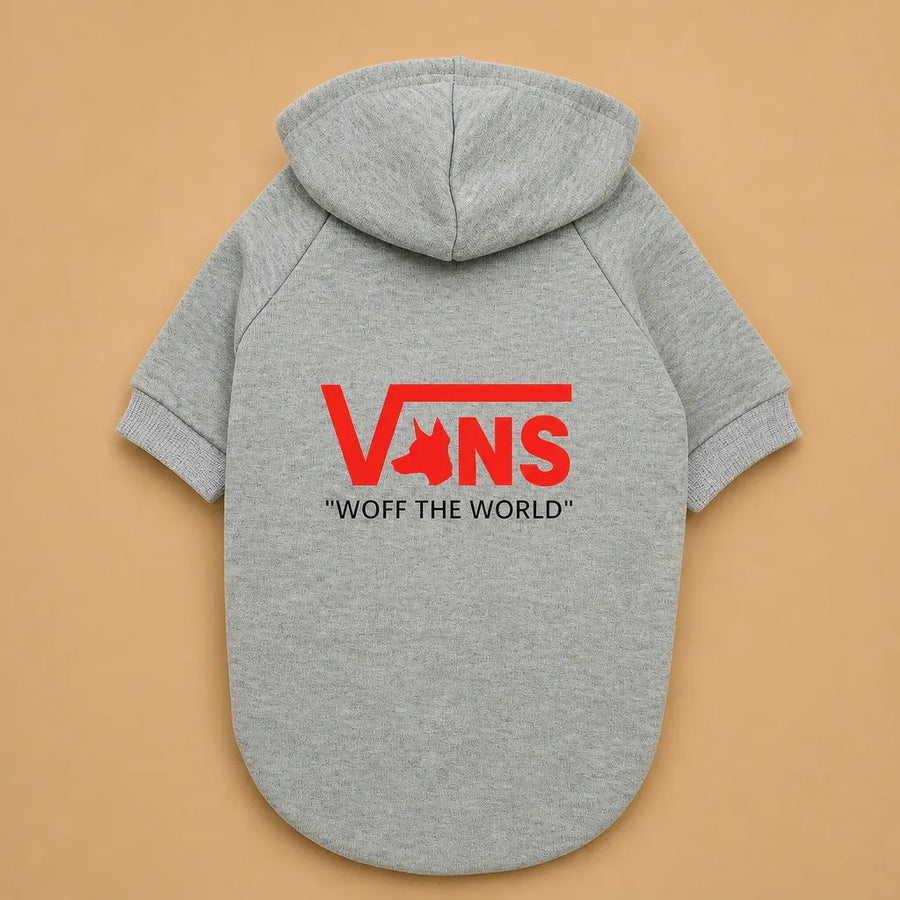 Sweat a capuche pour chien - Polaire douce & Logo graphique