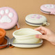 Gamelle voyage pliable silicone chien - Double bol portable
