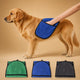 Serviette de bain pour chien - microfibre poches mains
