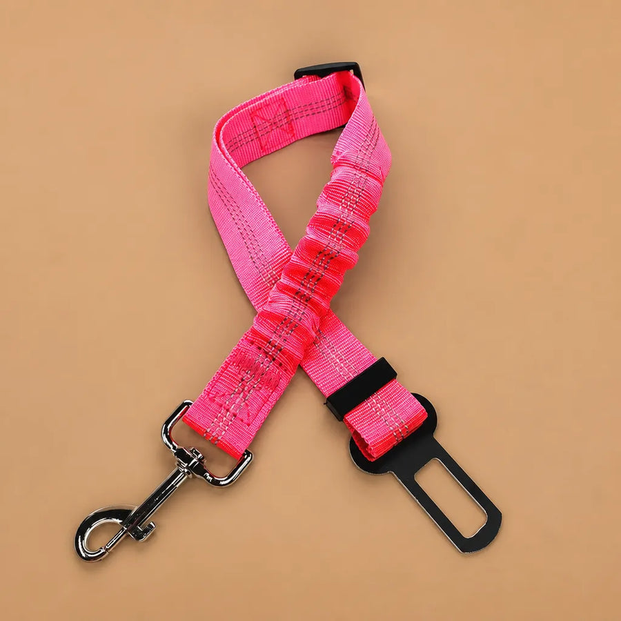 Ceinture de sécurité chien - Nylon réfléchissant réglable