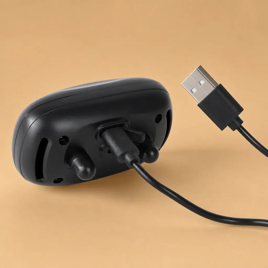 Collier anti aboiement pour chien - Son et vibration USB