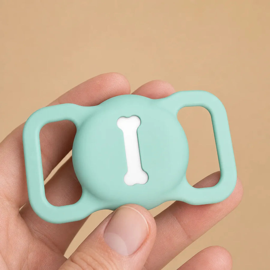 Collier AirTag pour chien - Housse silicone pour tracker