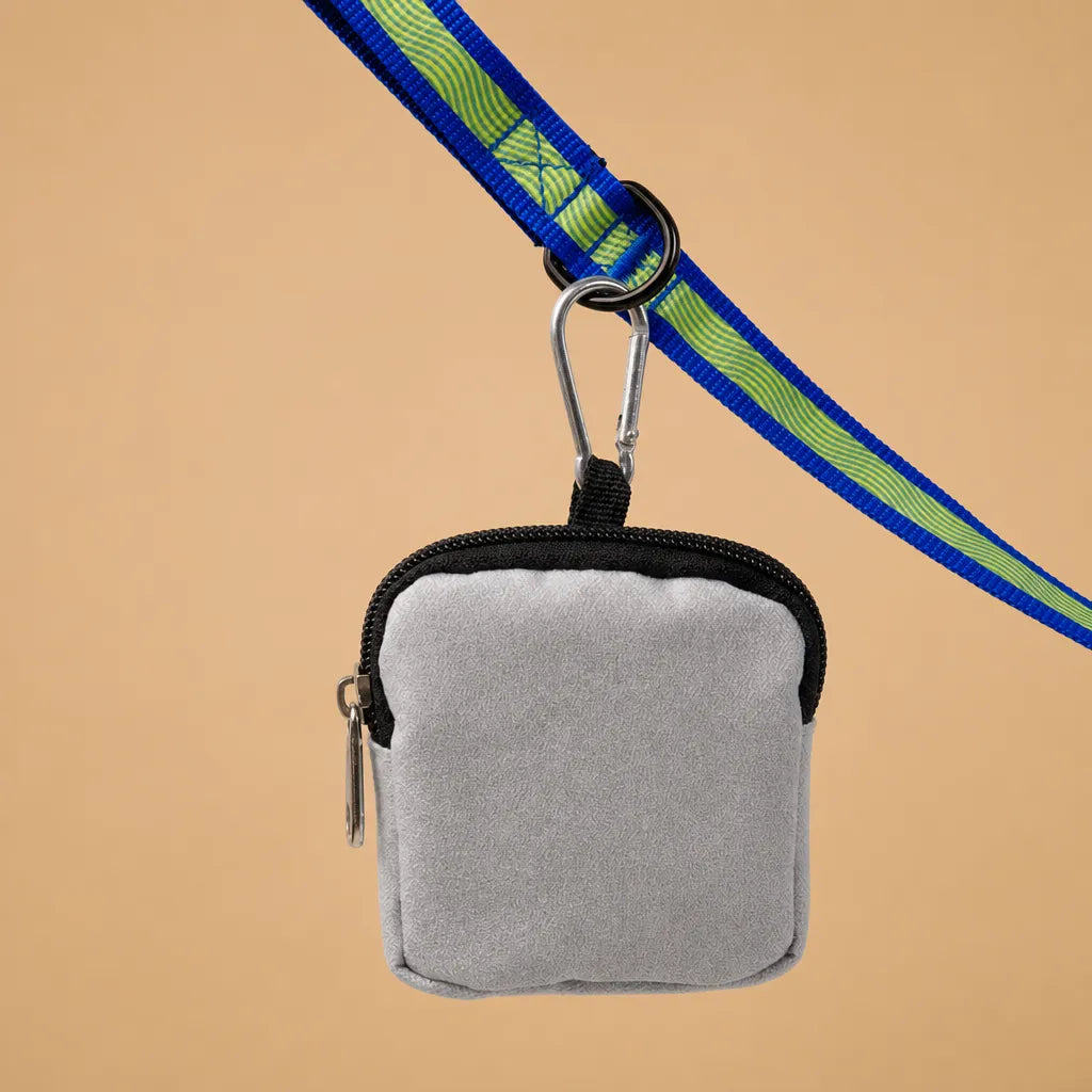 Sacoche friandise chien Oxford - Mousqueton compact 6 coloris