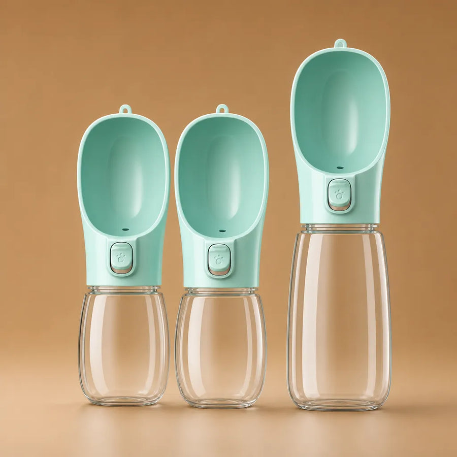Bouteille d'eau pour chien portable - Gourde de balade