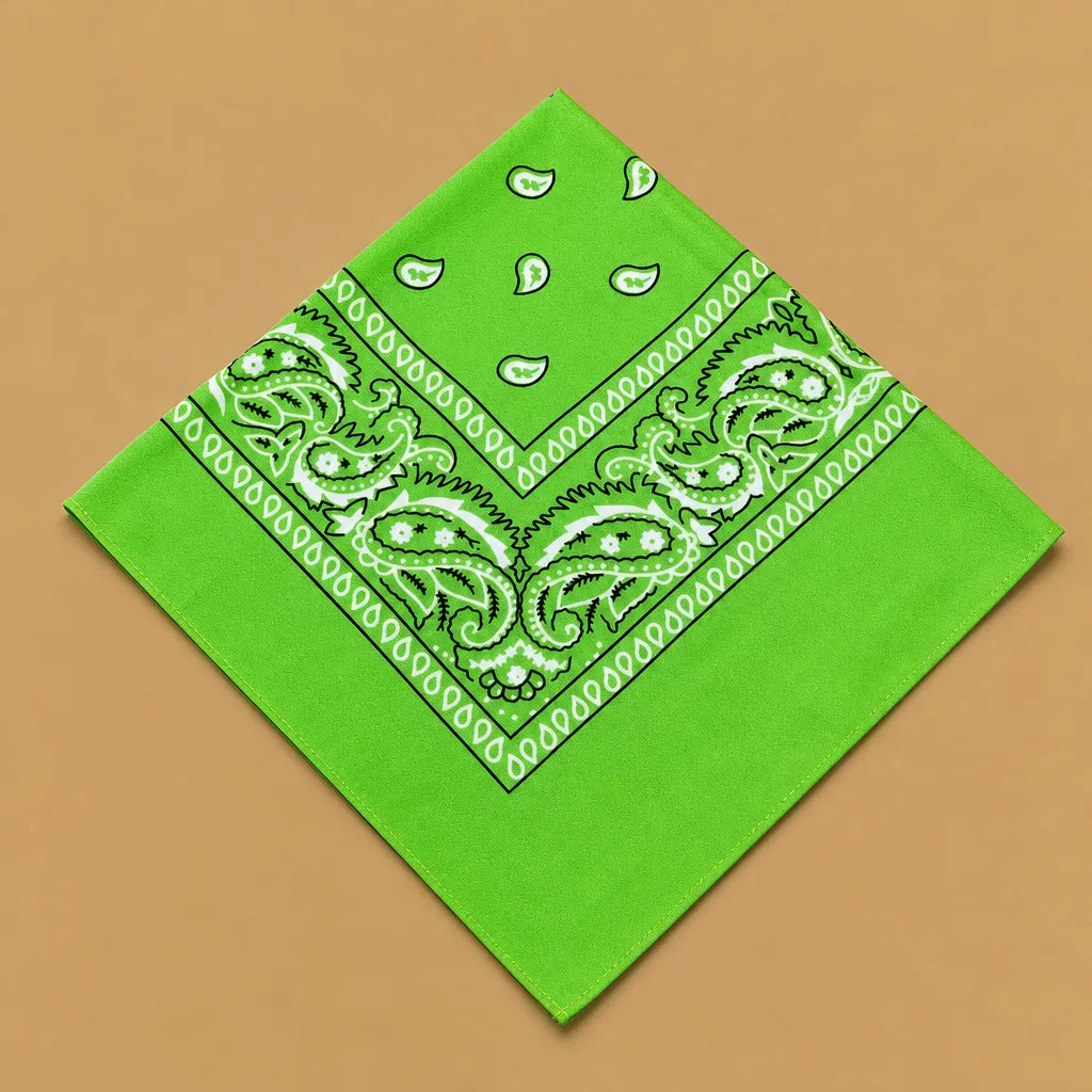 Bandana chien original paisley - 14 coloris 55 cm
