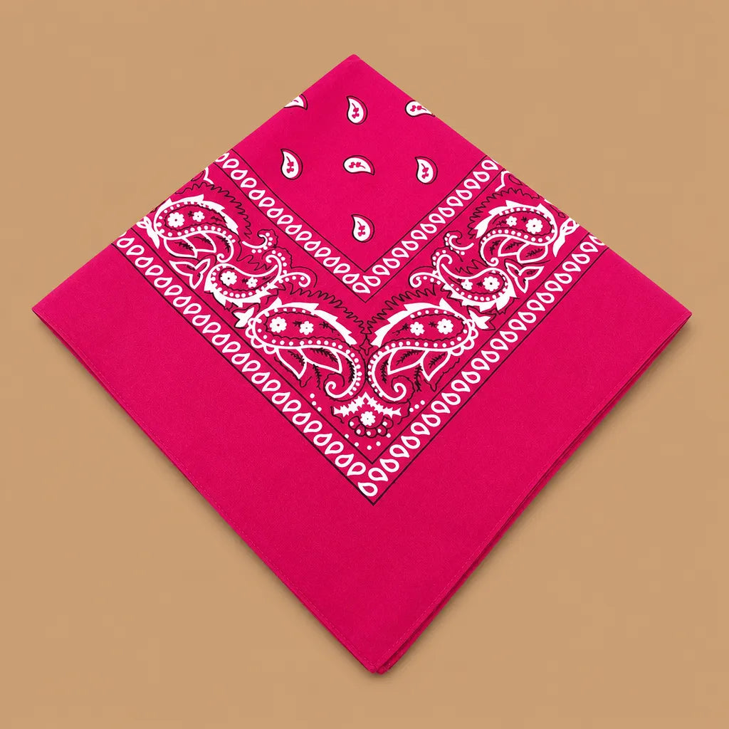 Bandana chien original paisley - 14 coloris 55 cm