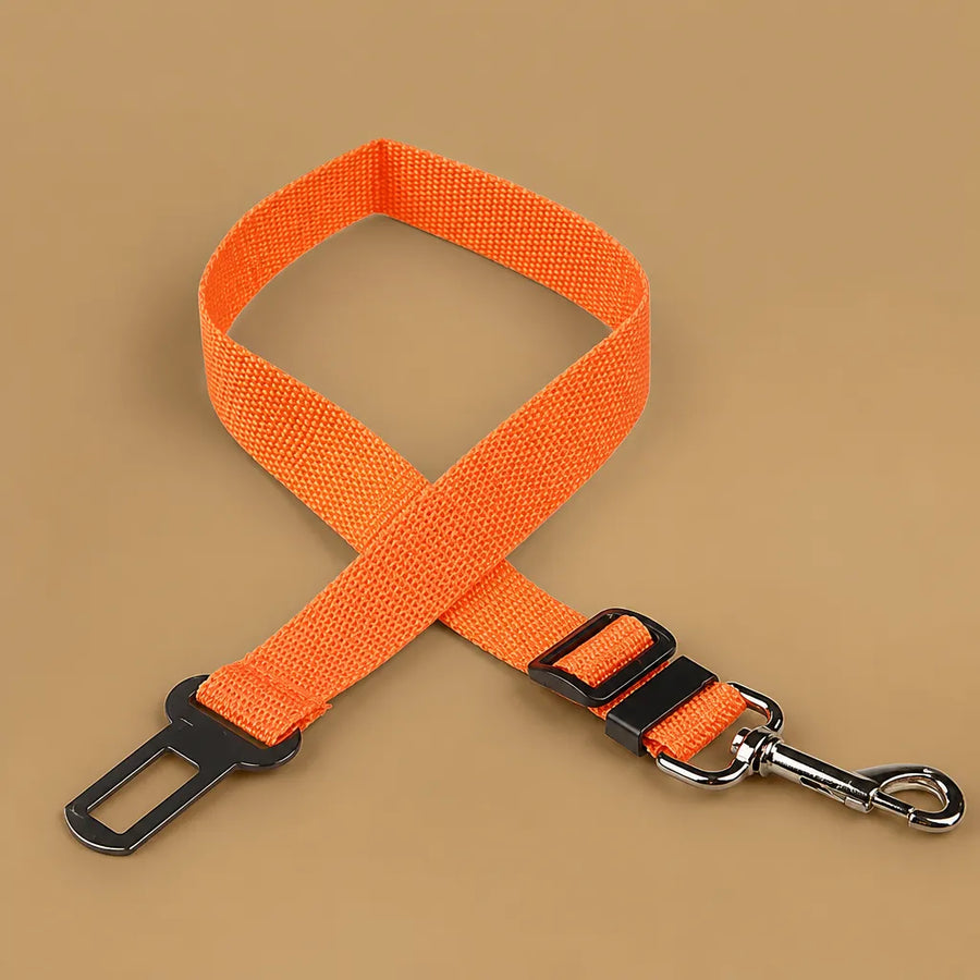 Ceinture chien voiture - Nylon réglable toutes tailles