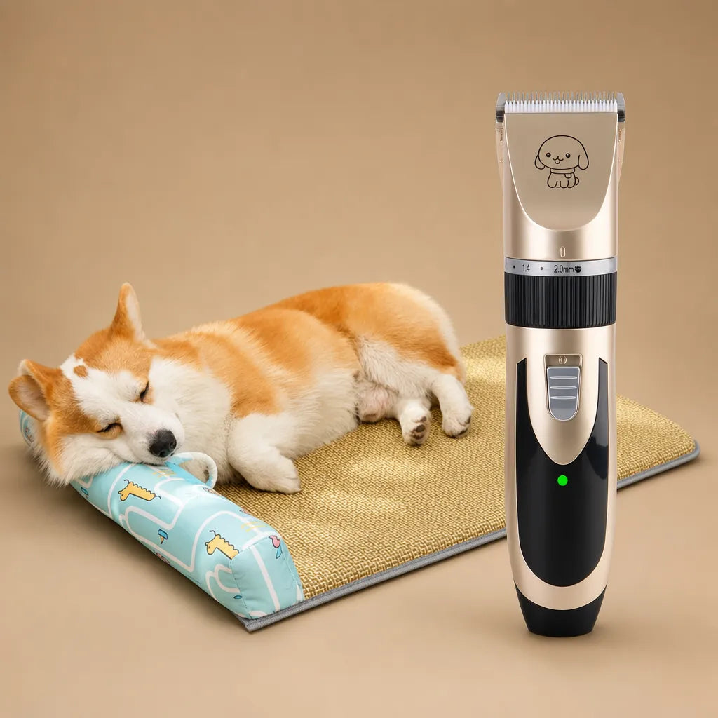 Tondeuse à chien électrique - Silencieuse, céramique, USB