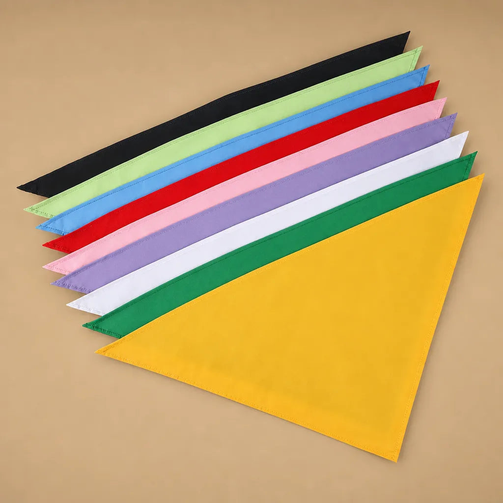 barkerry Bandana pour chien en coton - 10 coloris / S et L