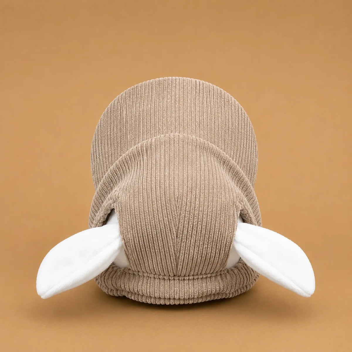 barkerry Casquette pour petit chien - Velours côtelé & Trous oreilles