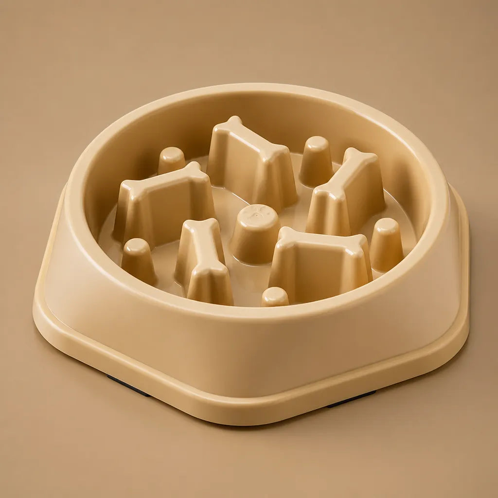 barkerry Gamelle chien anti glouton - Bol labyrinthe PP alimentaire