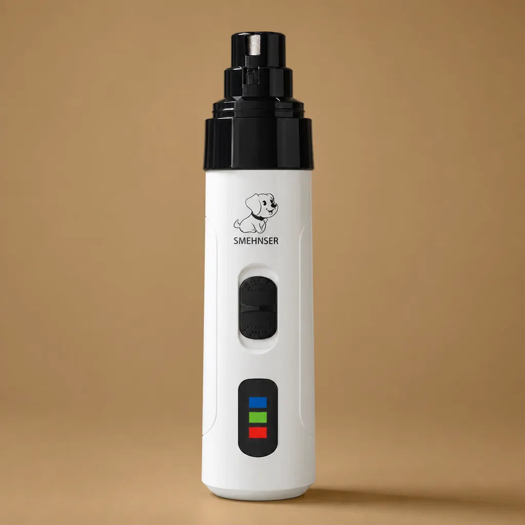 barkerry Lime ongle chien électrique - Silencieuse, USB, tête diamant